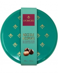 DOMORI SCAT. REGALO LATTA GR.200 NOCCIOLA RICOPERT